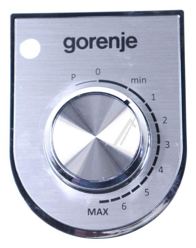 Gorenje 561092 Bedienteilblende - Control panel with knob ass y