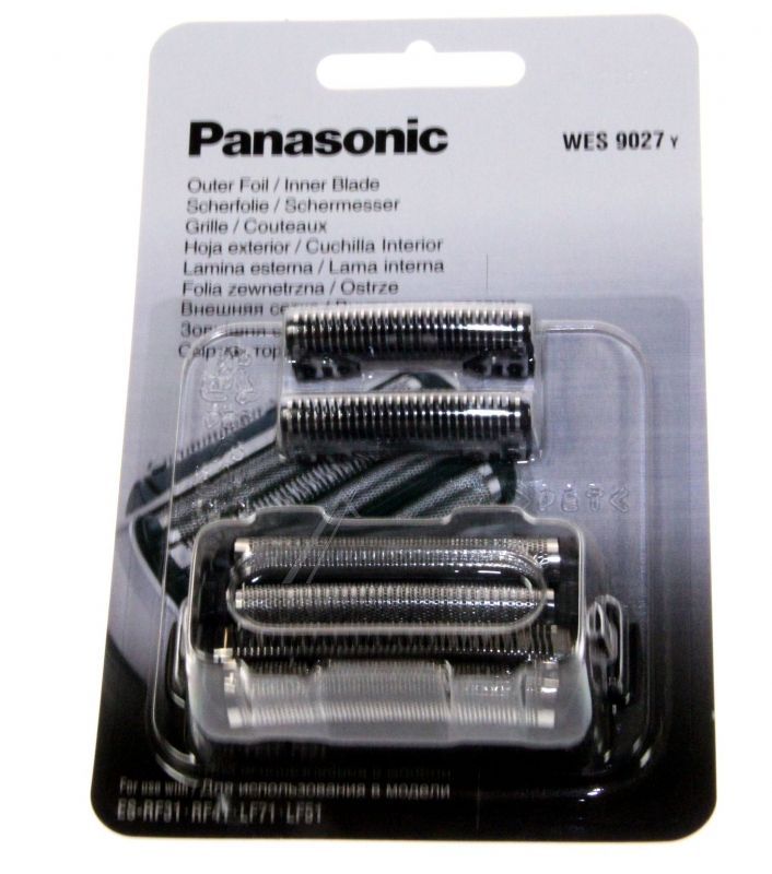 Panasonic Scherkopf Schermesser + Scherfolie Rasierer WES9027Y1361 Ersatzteil