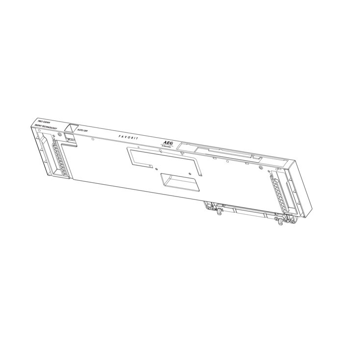 AEG Electrolux 1174104107 Bedienteilblende - Bedienblende,bedruckt,