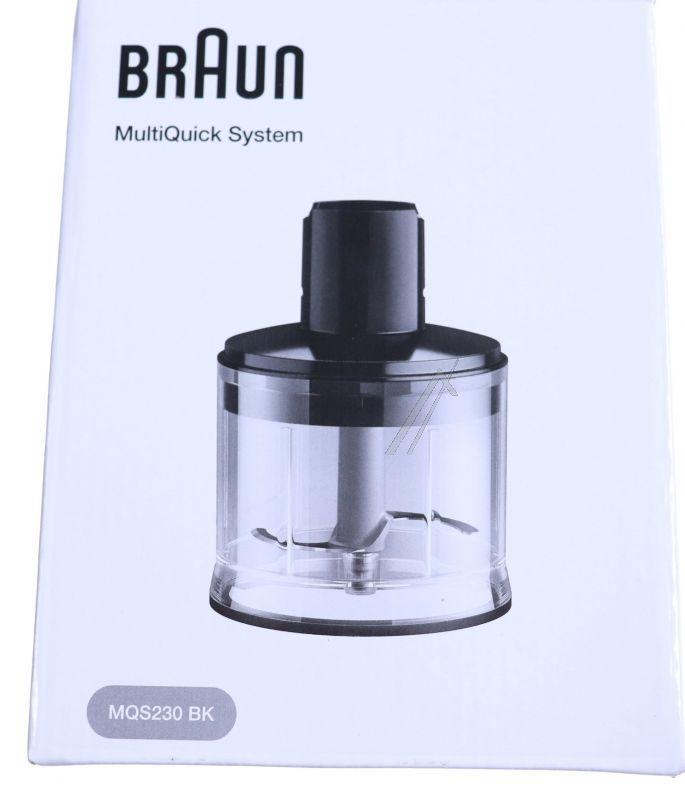 AX22110050 Zerkleinerer - Mqs230bk zerkleinerer 500ml für passend für braun stabmixer typ 4200, hb 701, hb 901,