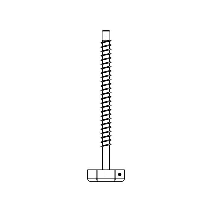 AEG Electrolux 2210614034 - Fuss einstellbar