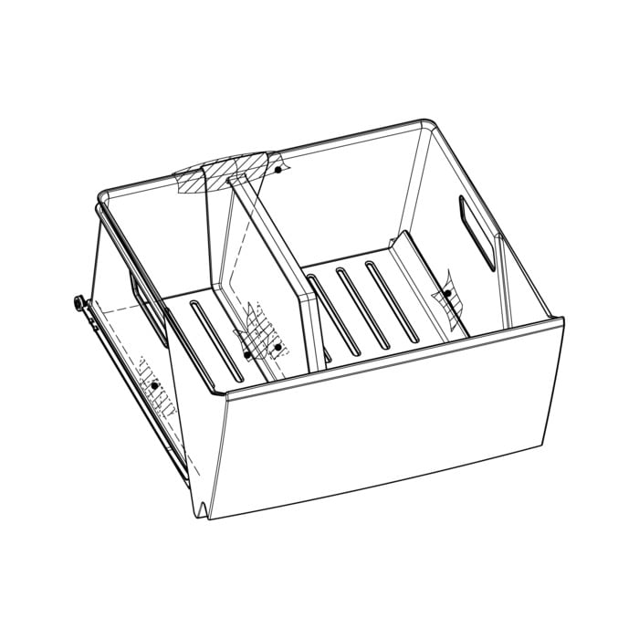 AEG Electrolux 2109288437 Schublade - Einschub/schublade/schubfach,k