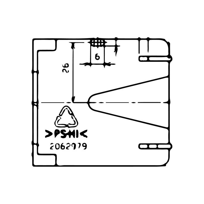 AEG Electrolux 2062979014 Klappe Deckel - Deckel,saugrohr