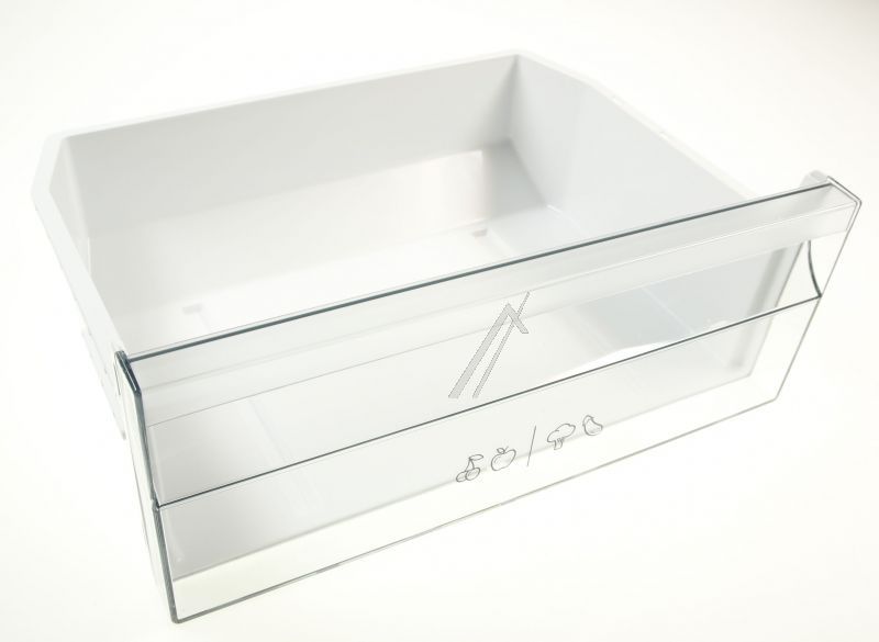 Vestel Gemüsefach 42182117 für Kühlschrank Crisper 252 transparent grau Ersatzteil