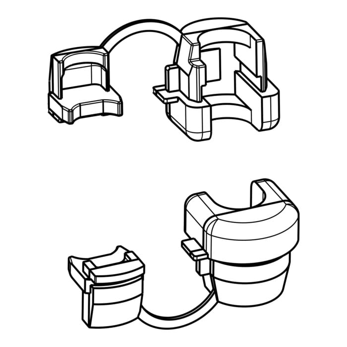 AEG Electrolux 1366113106 Kabelabdeckung - Kabeldurchführung,netzkabel