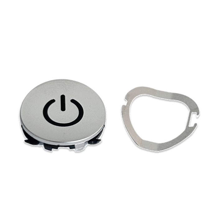 Braun Series 9 Einschaltknopf 80729804 für Rasierer Power Button inkl. Spring Ring Ersatzteil