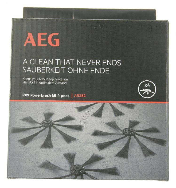 AEG Electrolux 9001681197 Bürste - Arsb2 powerbrush seitenbürsten 4er pack für rx9