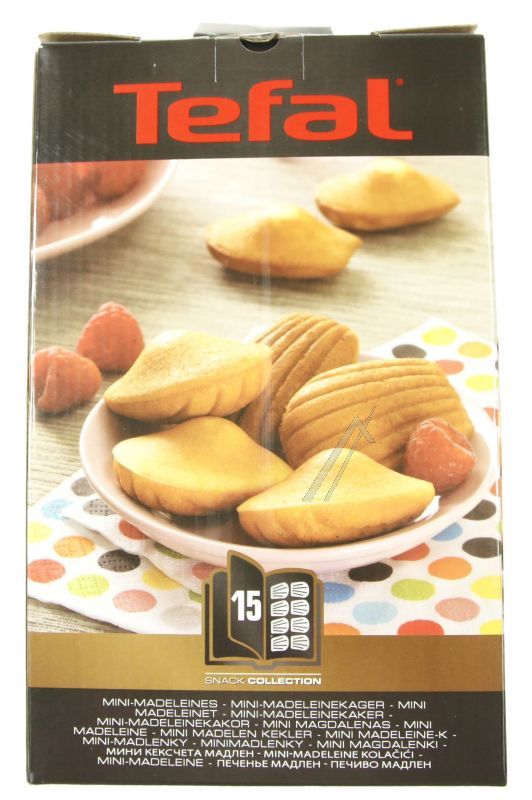 SEB XA801512 - Mini-madeleines-set mit 2 blechen snack collection