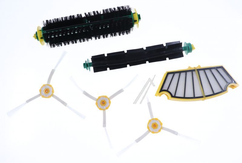 Sqoon - Filter (5) + bürsten (3) + walzen (2) -set für roomba 500 serie