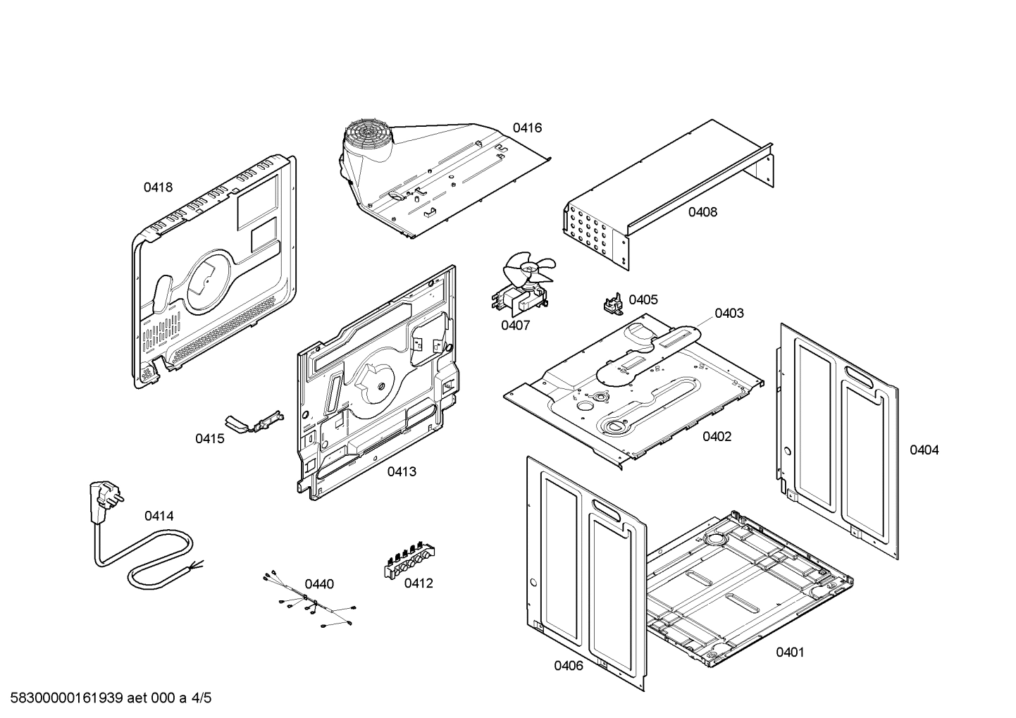 HB23AR510E/02 H.SE.NP.L2D.IN.GLASS.S1/.X.E0_C///