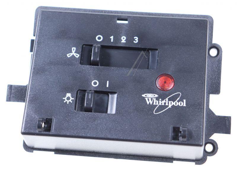 Whirlpool Indesit 481945299412 Schalterblende - C00380492 schalterleiste